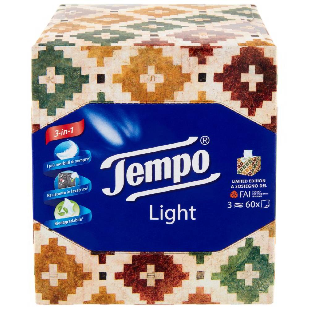 Tempo by Seletti Limited Edition Box 60 Fazzoletti 3 Veli – Design Esclusivo Seletti – Ultra Resistenti anche in Lavatrice