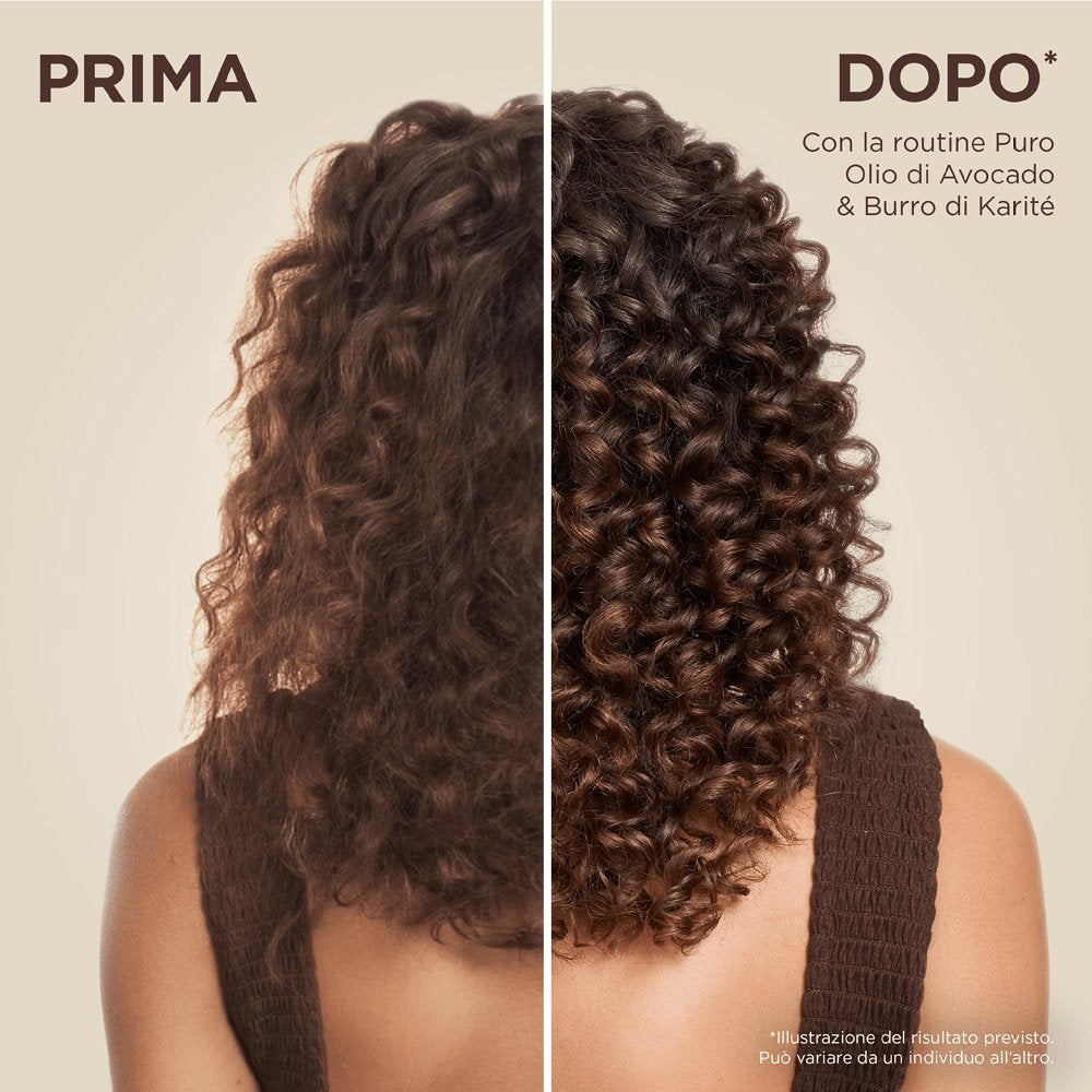 Garnier Ultra Dolce Shampoo Ultra Nutriente 400ml | Olio di Avocado & Burro di Karité | Per Capelli Molto Secchi o Crespi | Senza Siliconi