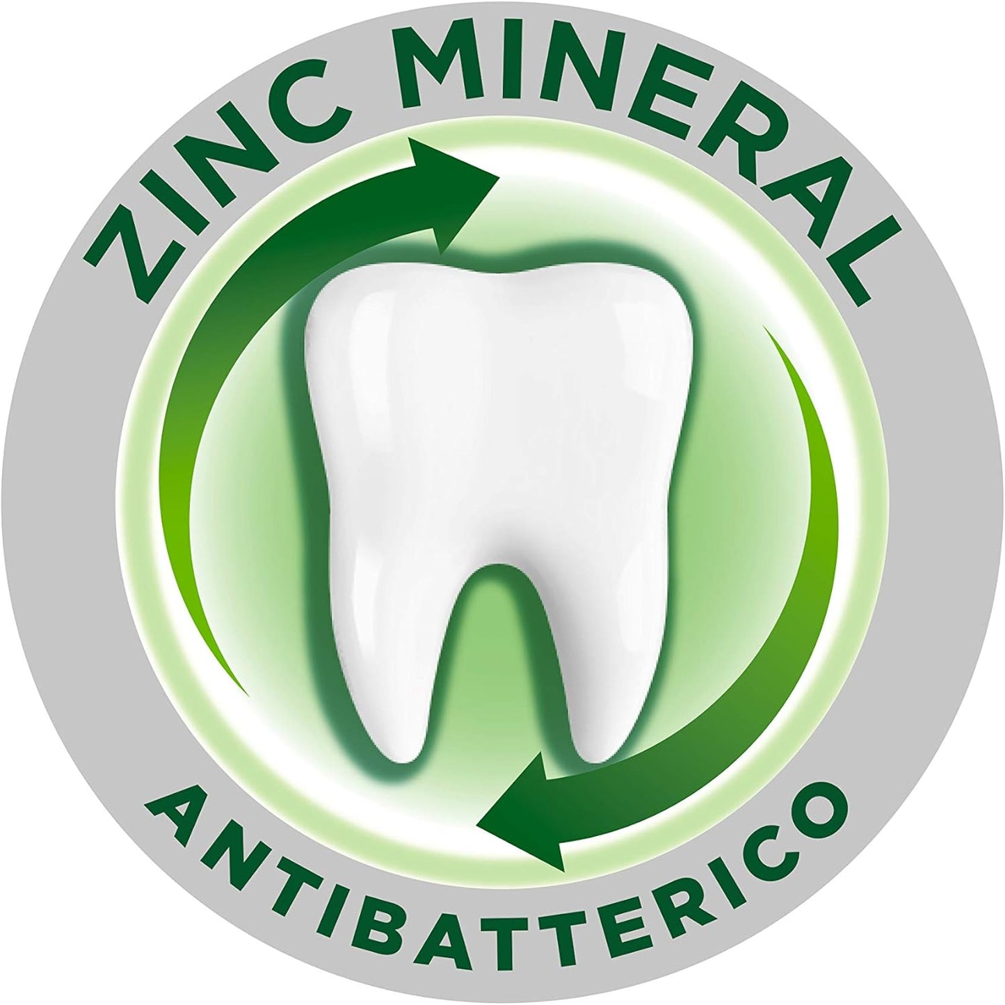 Mentadent P Prevenzione Completa 100ml – Dentifricio con Zinco Antibatterico – 8 Azioni per Denti, Gengive, Lingua e Guance – Azione Antiplacca 2X