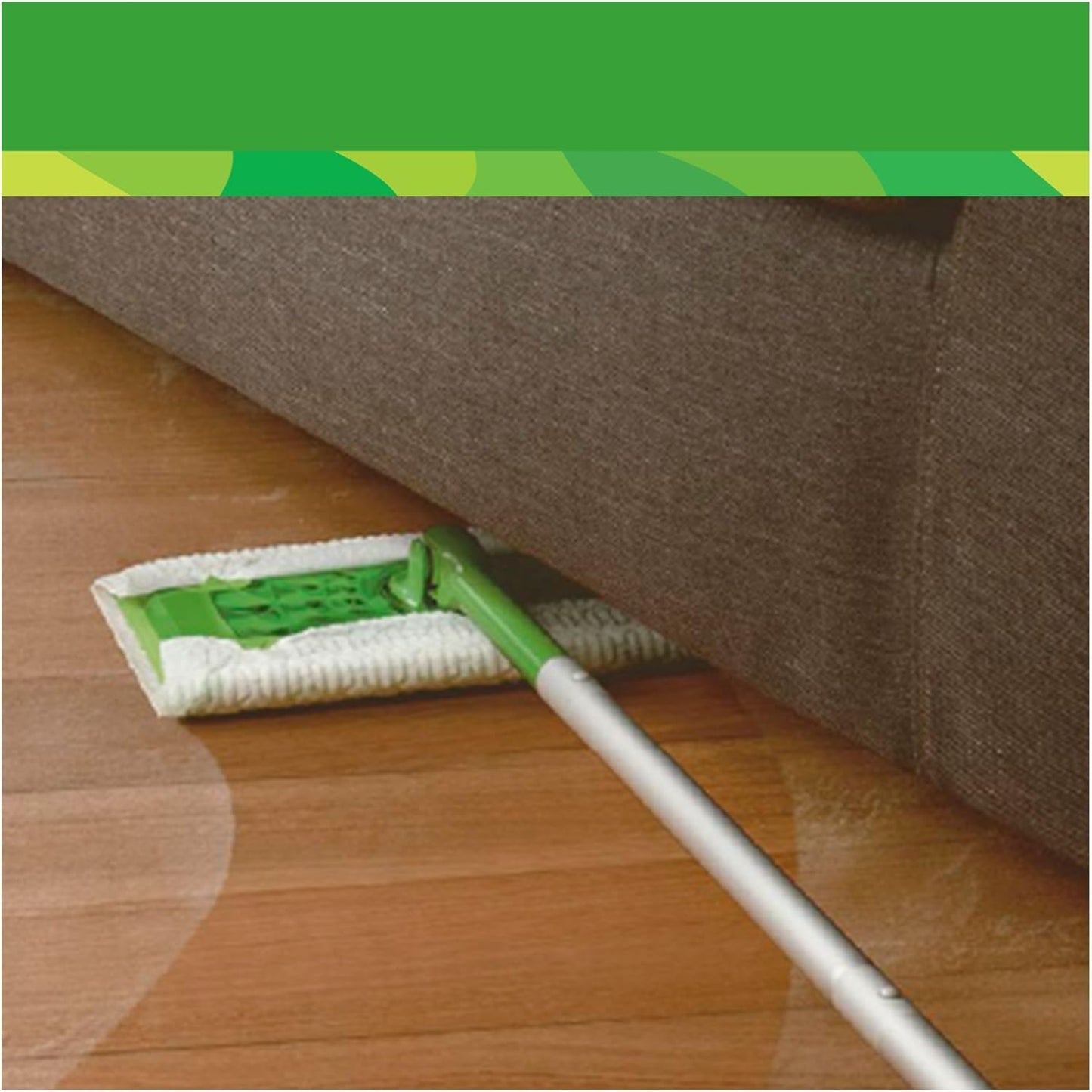 Swiffer Wet Panni Umidi Lavapavimenti Citrus Fresh – Ricarica 24 Pezzi Azione Cattura Sporco Profumata