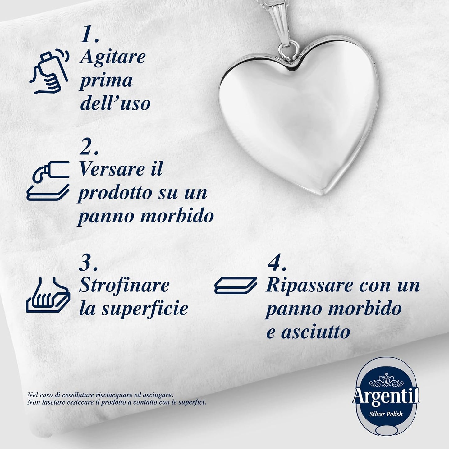 Argentil Crema Lucidante e Protettiva Argento & Silver Plate – Formula Anti-Ossidazione a Lunga Durata