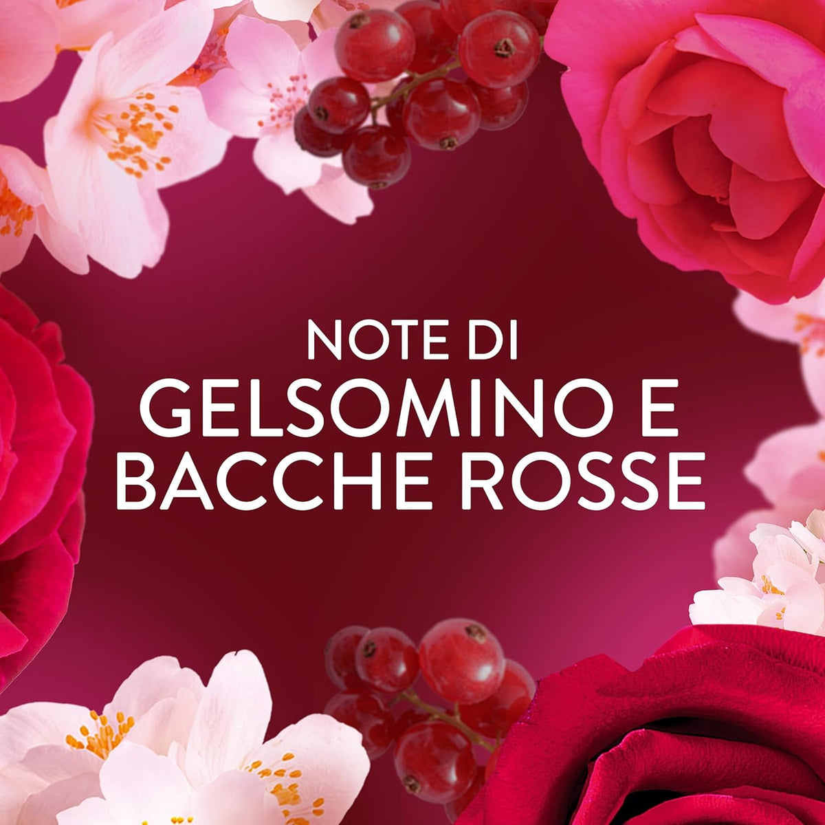 Lenor Perle di Profumo Gelsomino Scarlatto 195g | Intensificatore di Freschezza per Bucato | Fragranza Ruby Jasmine Fino a 12 Settimane