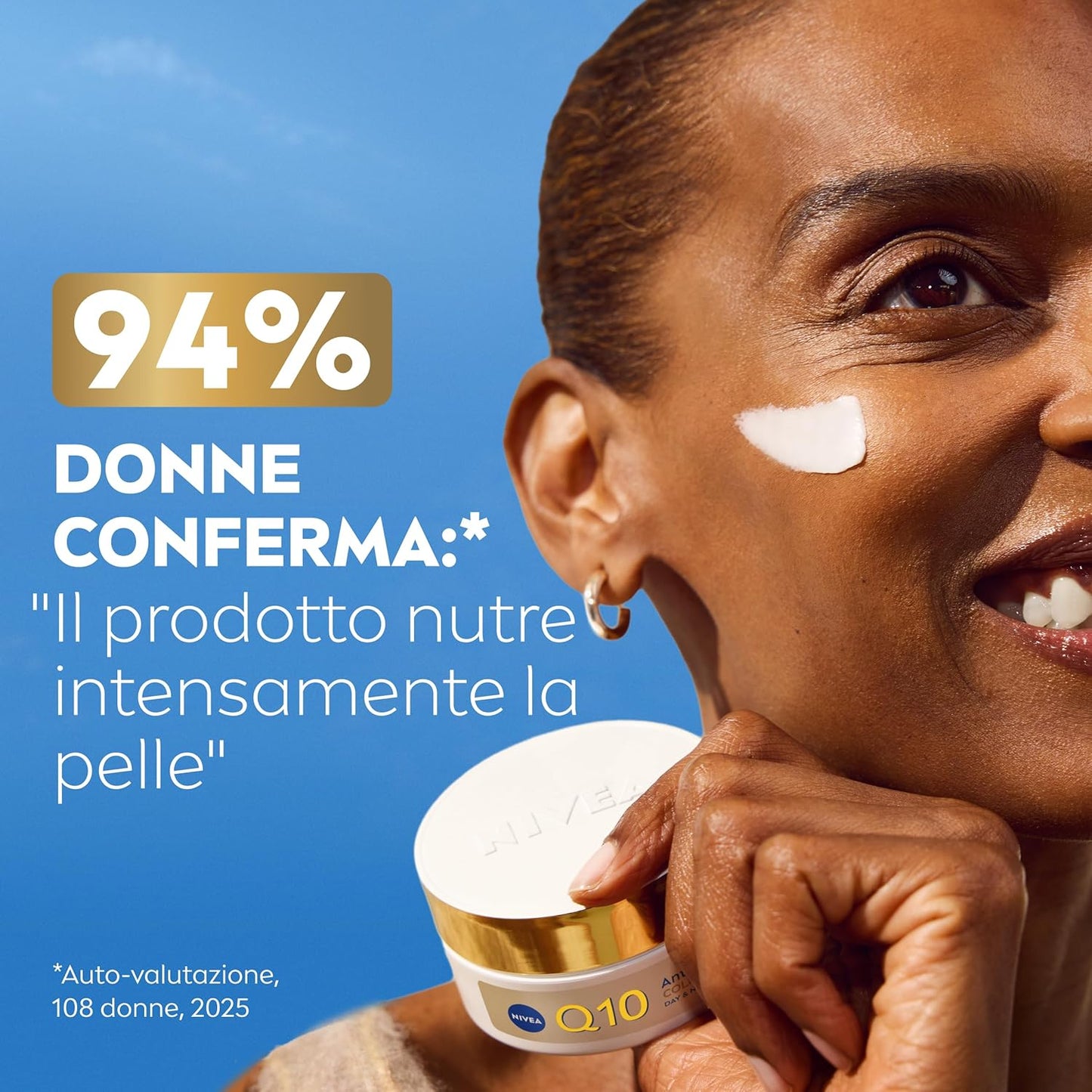 Nivea Q10 Anti-Rughe Collagen Expert – Crema Viso Giorno & Notte (50 ml) | Trattamento Intensivo per Pelle Molto Secca con Coenzima Q10