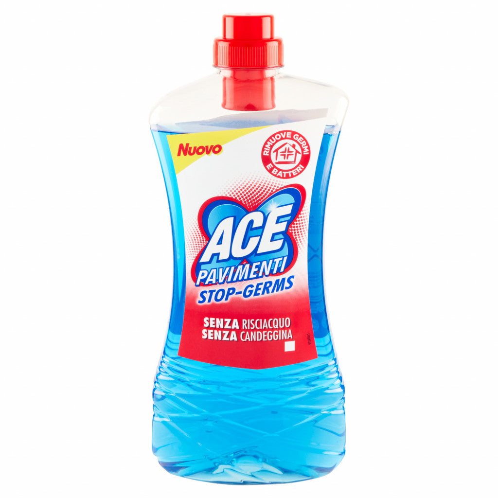 ACE Pavimenti Igienizzante 1 Litro | Formula Senza Candeggina | Pulizia Profonda Anti-Aloni | 4 Varianti: Profumate e Disinfettante PMC