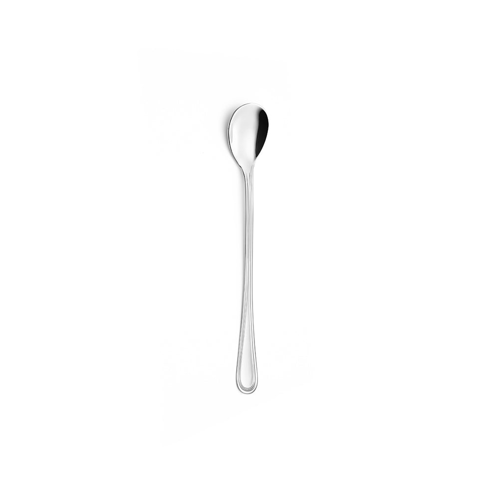 Set 6 Cucchiaini Bibita EME City 201 mm – Posate Professionali in Acciaio Inox 18/10 Finitura Lucida – Made in Italy