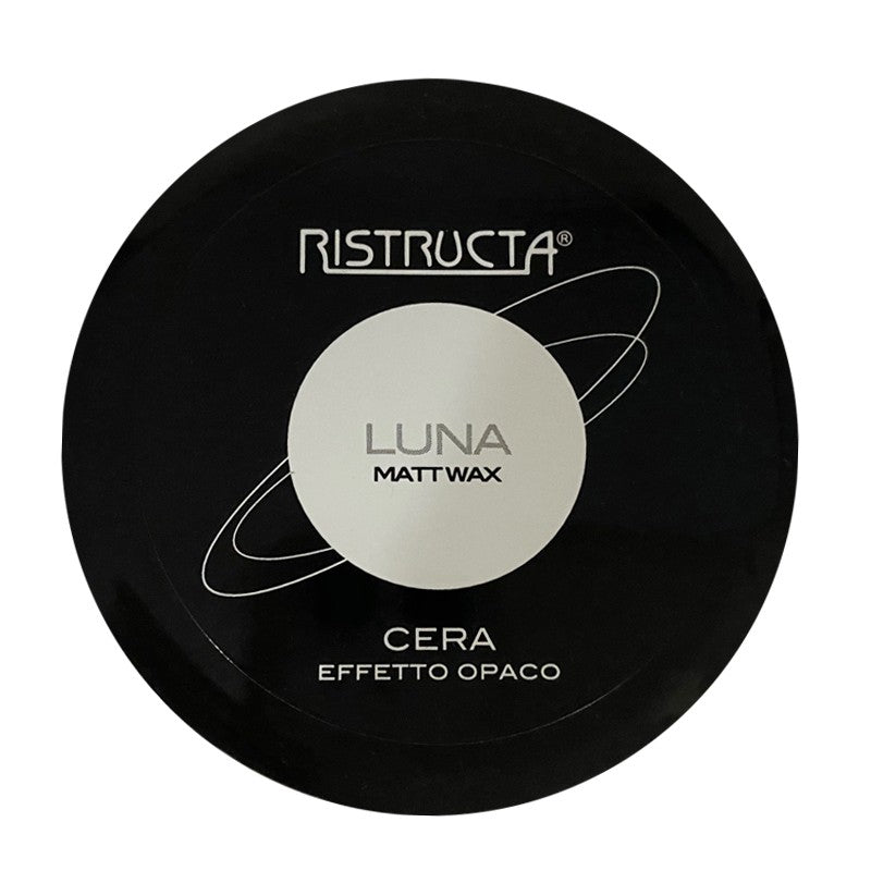 Ristructa Luna Matt Wax Cera Capelli Modellante Effetto Opaco 100ml | Fissaggio Naturale & Tenuta Impeccabile | Senza Residui