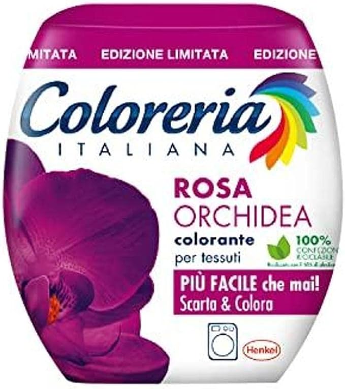 2 stuks Italiaanse stoffen voor wasmachine, kleur antiek grijs, om de kleur van de kleding te herleven of te veranderen, 2 verpakkingen in één dosis
