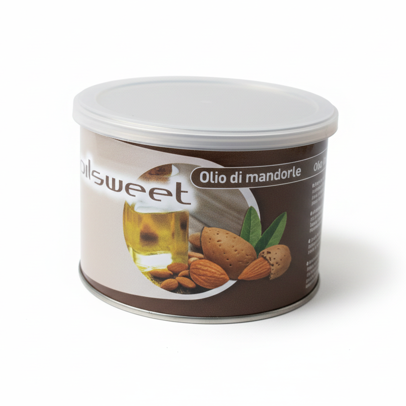 Epilsweet Cera Depilatoria Liposolubile 400ml | Olio di Mandorle Dolci e Biossido di Titanio | Nutriente Professionale Made in Italy