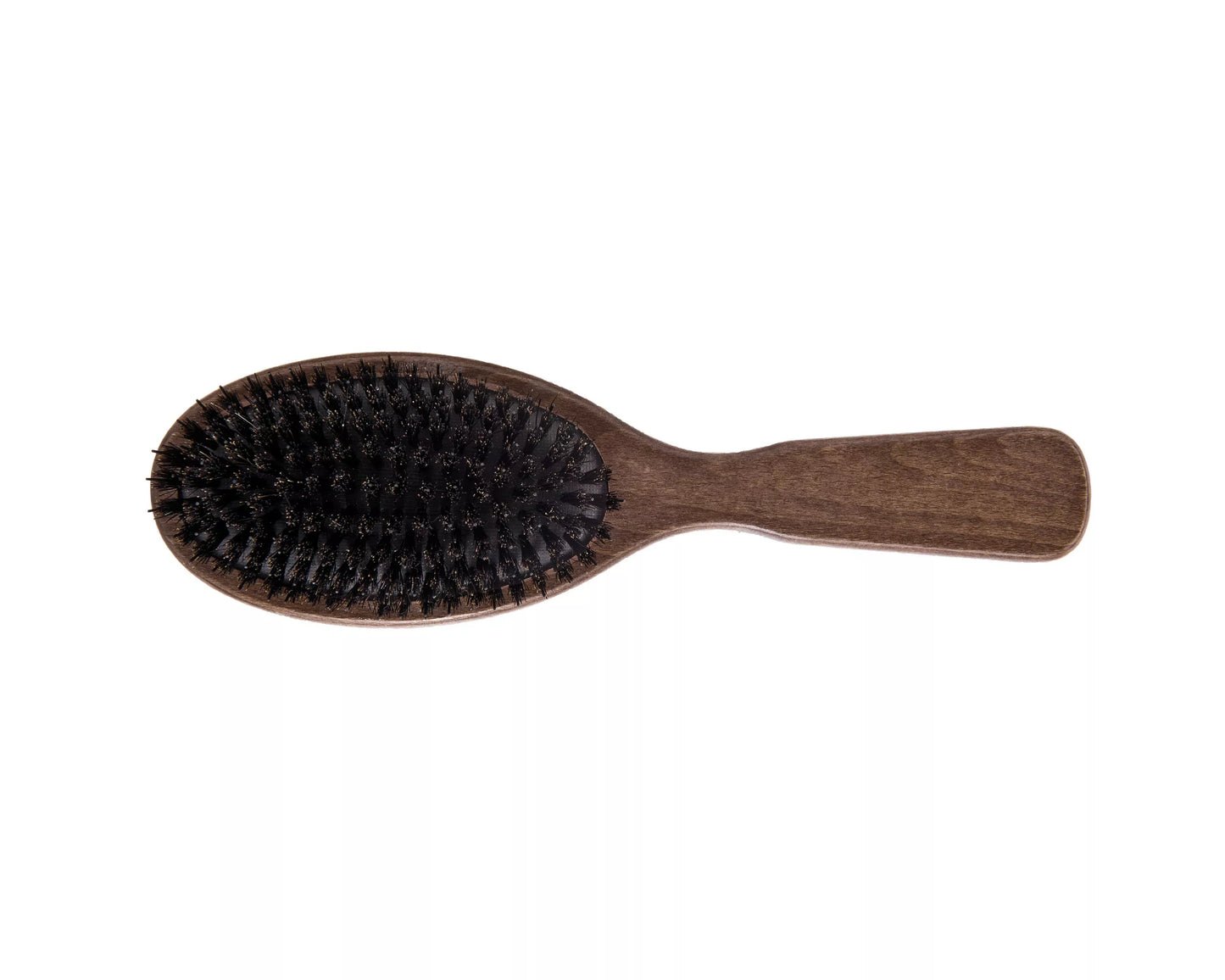 Guenzani Spazzola Professionale Art. 118N | Setole di Cinghiale Rinforzate | Specifica per Extension e Nodi Ostinati | Fusto in Legno Naturale | Lucidante e Districante