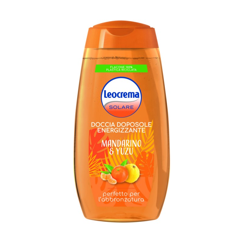 Leocrema Doccia Doposole 300ml | Detergente Rigenerante e Idratante Post-Sole | Prolunga l'Abbronzatura | Fragranze Cocco, Argan, Mandarino
