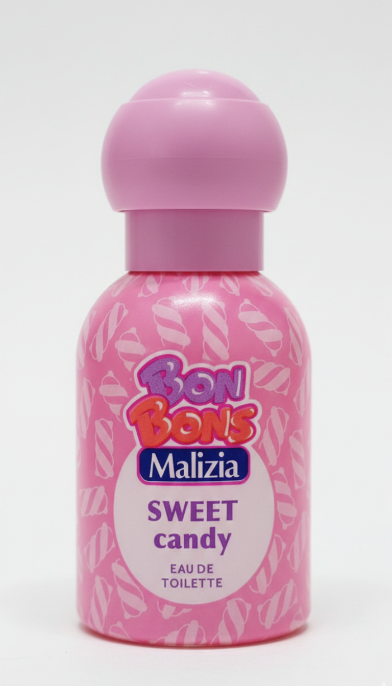 Malizia Bon Bons EDT Sweet Candy 50 ml | Profumo Dolce alle Note di Caramella Rosa | Fragranza Cult per Teenager | Made in Italy