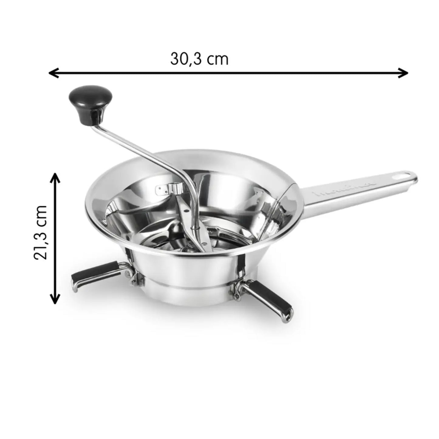 Moulinex MLX40106 Passaverdure Professionale in Acciaio Inox – La Soluzione Tradizionale per Passati e Salse Perfette