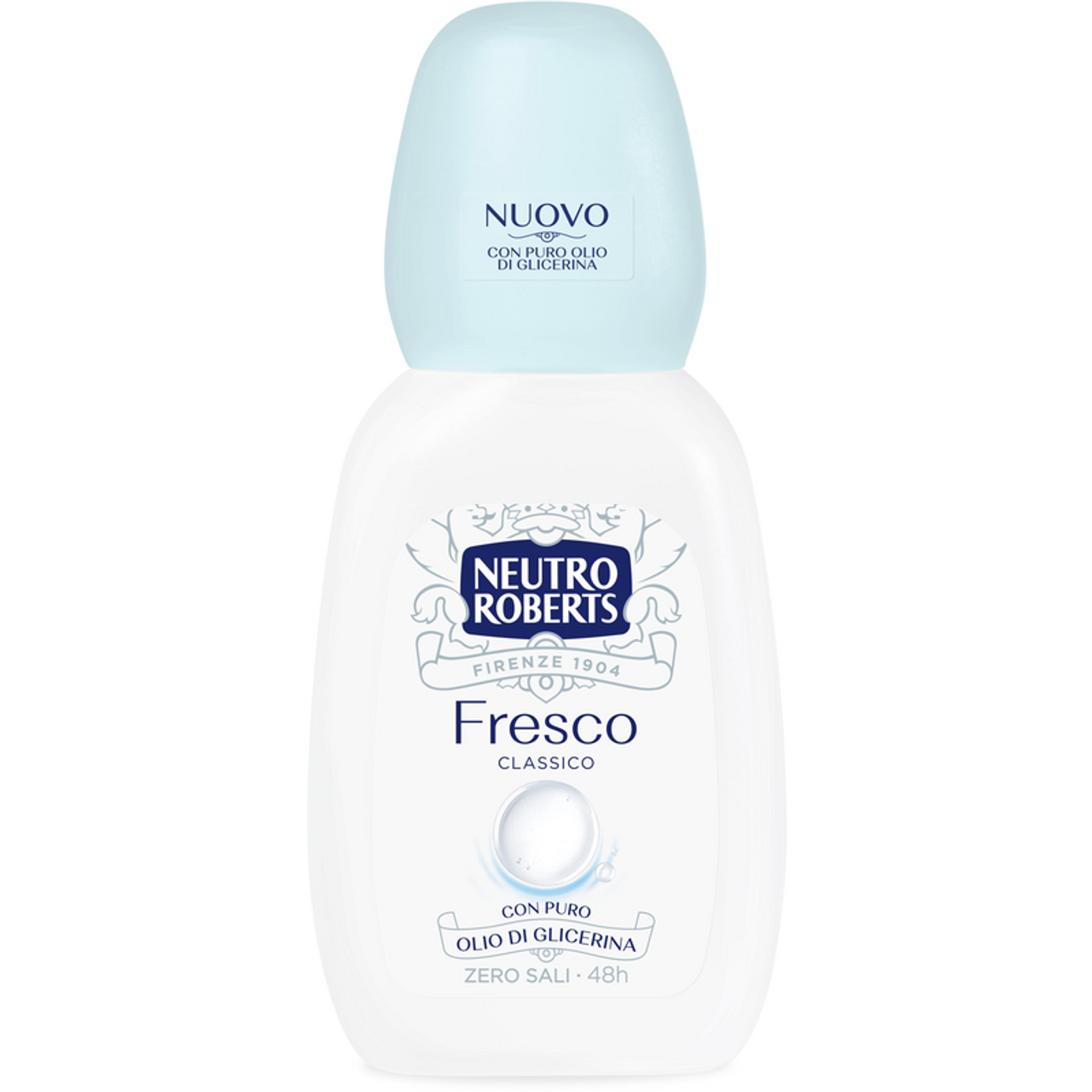 Neutro Roberts Eco Deodorante Spray Fresco Classico 75ml – 48H Protezione – Zero Sali Alluminio & Zero Gas – Formula Biodegradabile
