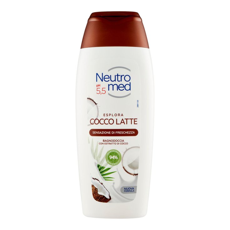 Neutromed Bagnoschiuma Cocco Latte – pH 5.5 – Estratto di Cocco 400 ml