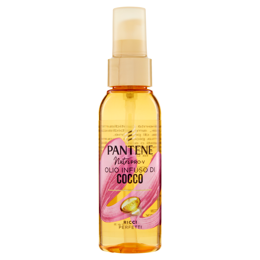 Pantene Nutri PRO-V Olio Infuso di Cocco Ricci Perfetti – Trattamento Nutriente Idratante Anti-Crespo – Definizione Invisibile