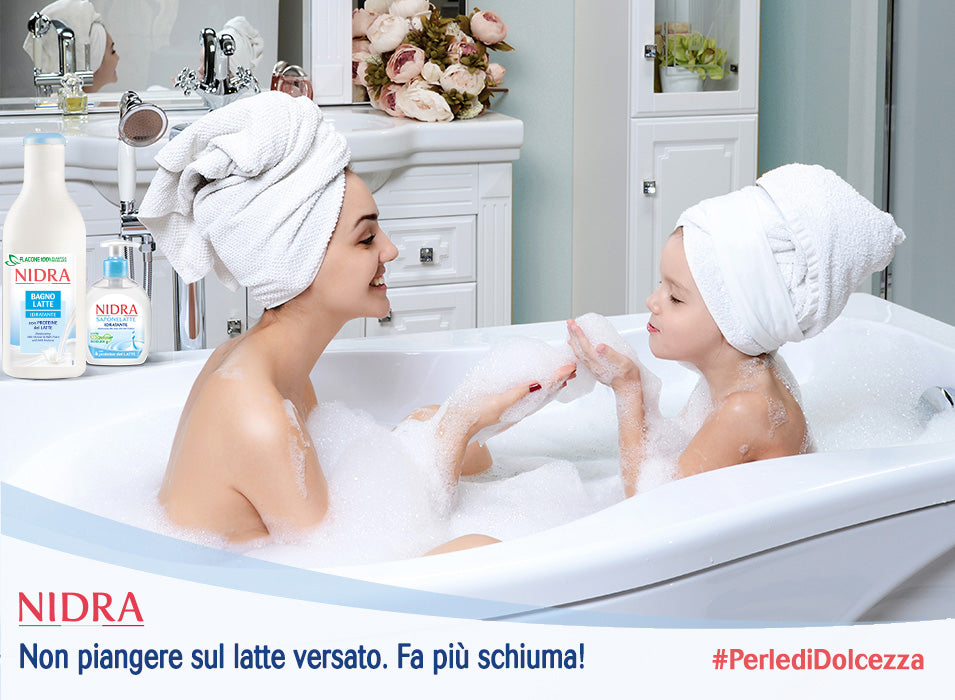 Nidra Deolatte Idratante Deodorante Vapo No-Gas 75 ml – Protezione 48h Invisible – 0% Alcool – Con Proteine del Latte