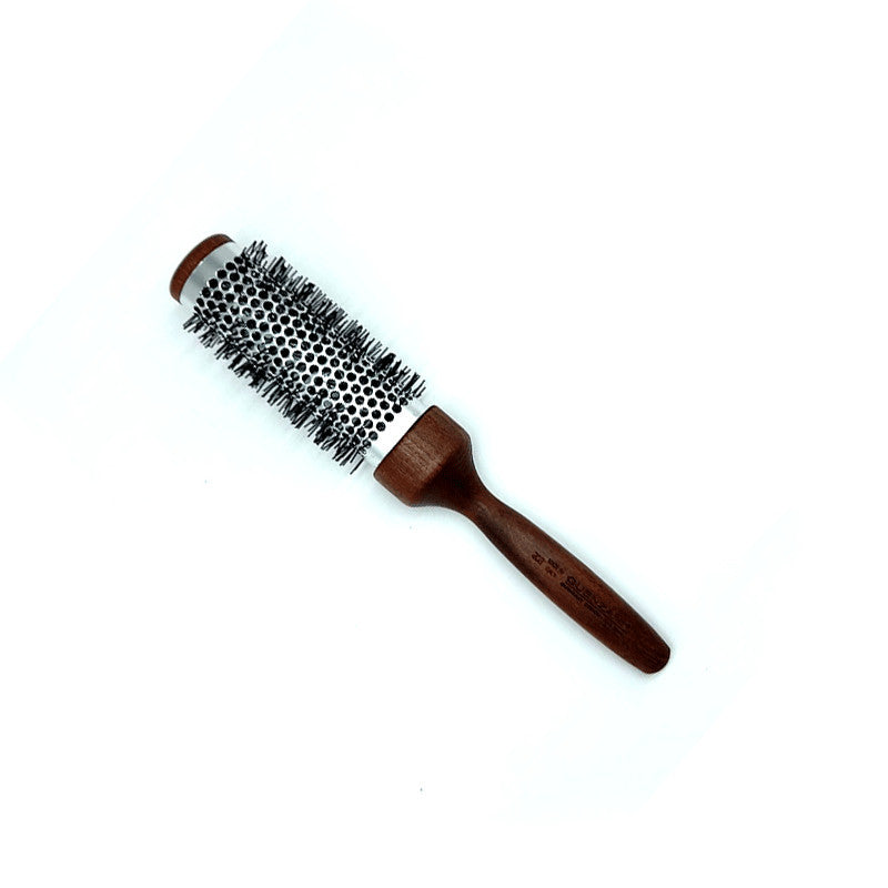 Guenzani Spazzola Superior Termica Art. 303 | Professionale Cilindrica | Tecnologia a Diffusione di Calore | Per Volume, Onde e Lisciatura | Manico Ergonomico in Legno
