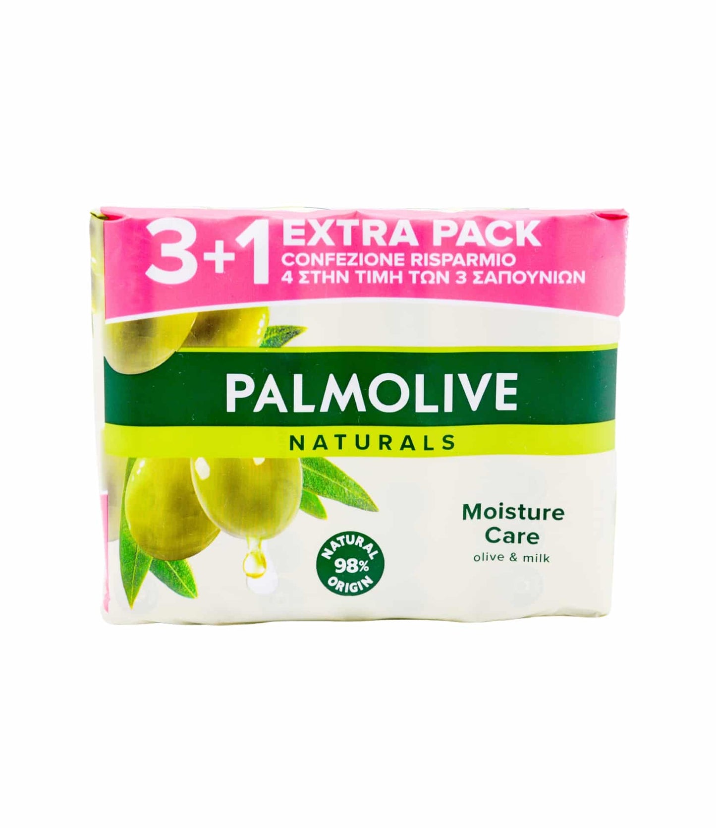 Palmolive Saponetta All' Olio D' Oliva Naturals 4 Pz