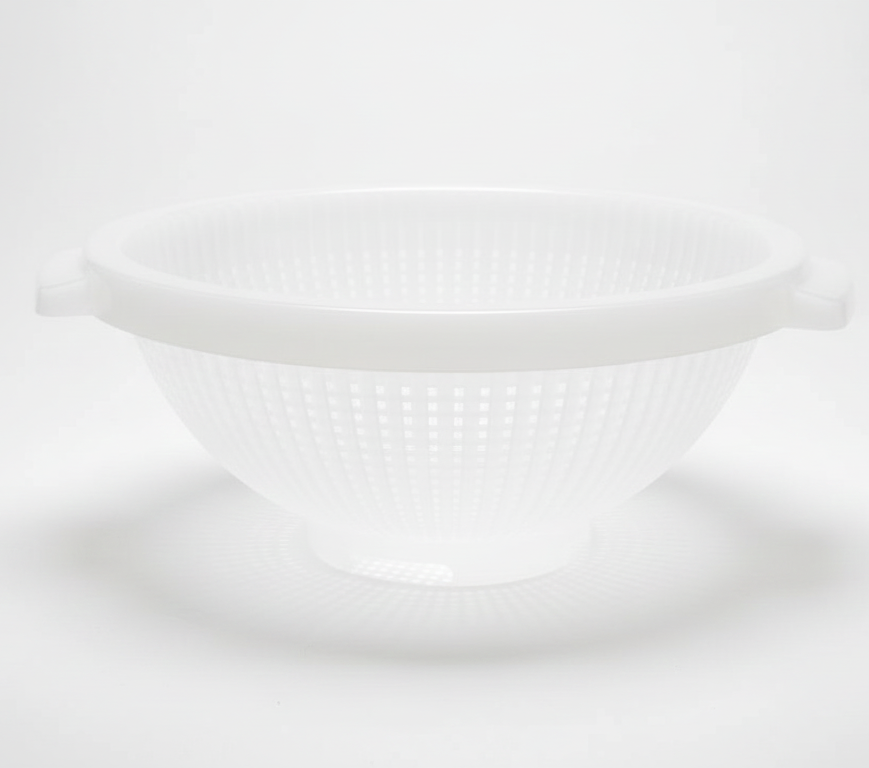Giganplast Ristò Scolapasta Professionale in Polipropilene Alimentare 36 cm – Velocizza la Scolatura Industriale e Resiste agli Shock Termici ad Alte Temperature