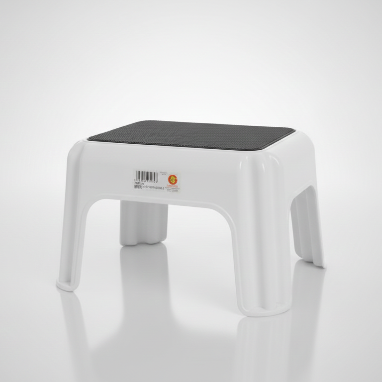 Giganplast Struttura Rinforzata Sgabello Basso Multiuso in Polipropilene – La Soluzione Ergonomica Made in Italy
