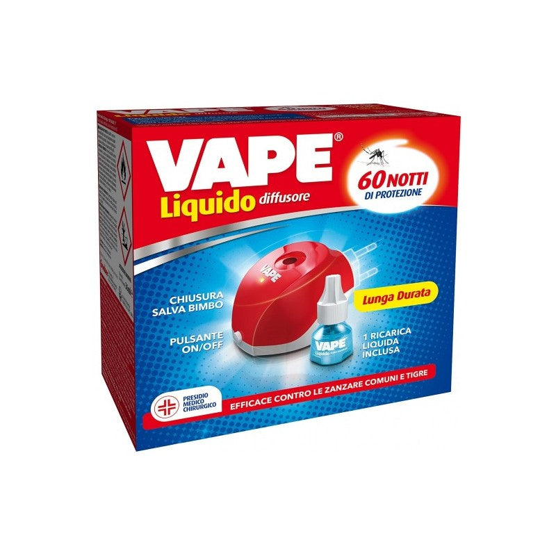 VAPE Diffusore Elettrico Liquido + Ricarica | Protezione Zanzare & Zan Avella Magazzini VAPE Diffusore Elettrico Liquido + Ricarica | Protezione Zanzare & Zan Avella Magazzini