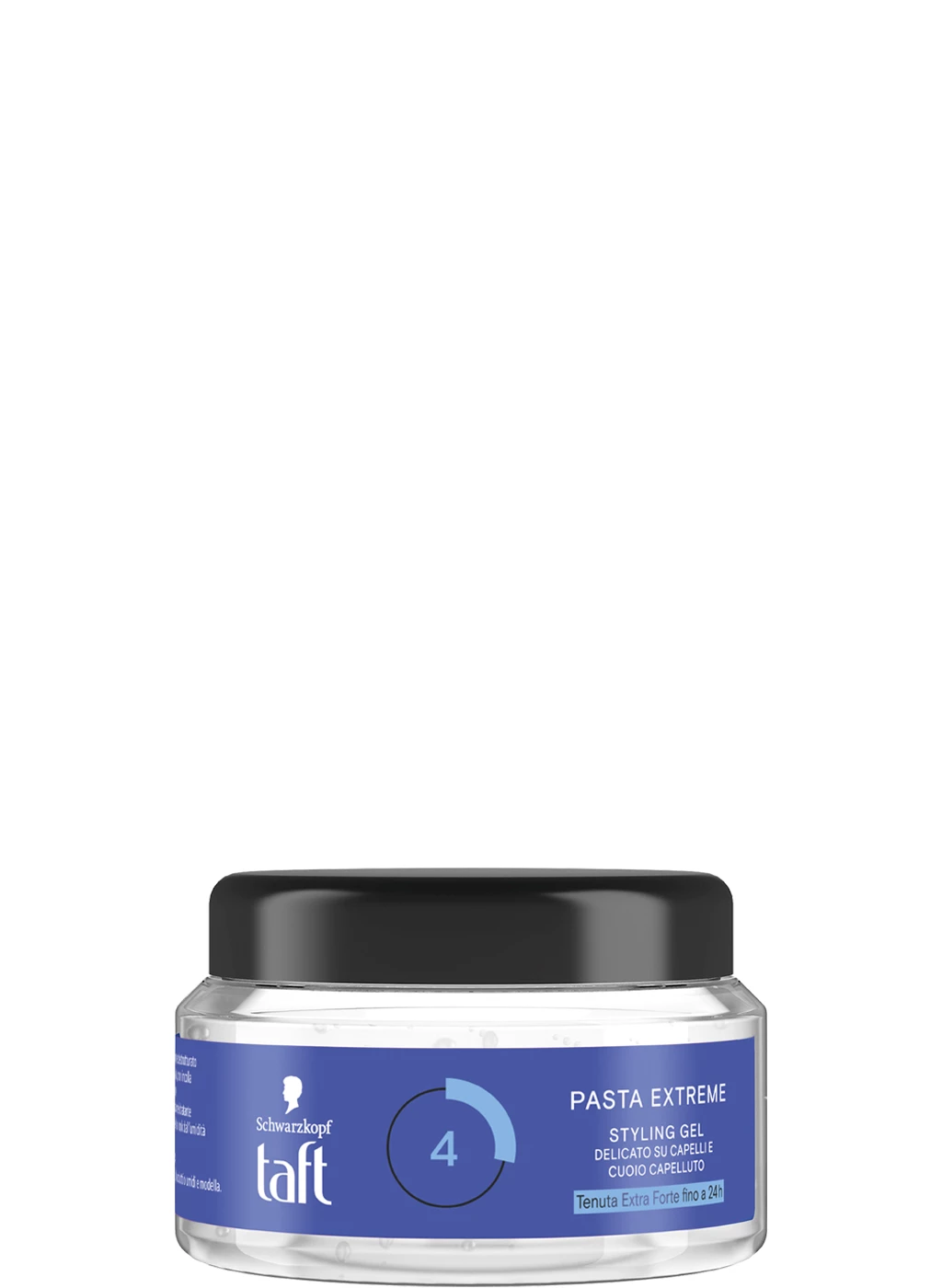 Schwarzkopf Taft Pasta Extreme Styling Gel Tenuta Extra Forte 4 – Effetto Naturale 24h, Formula Vegana, 250 ml