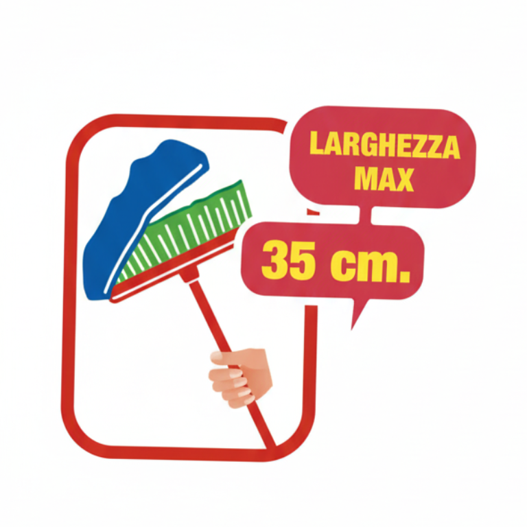 Dealo Mop Copriscopa Universale in Microfibra – Per Scope e Spazzoloni fino a 35cm – Doppia Azione Catturapolvere e Lavaggio – Ideale per Parquet, Marmo e Gres