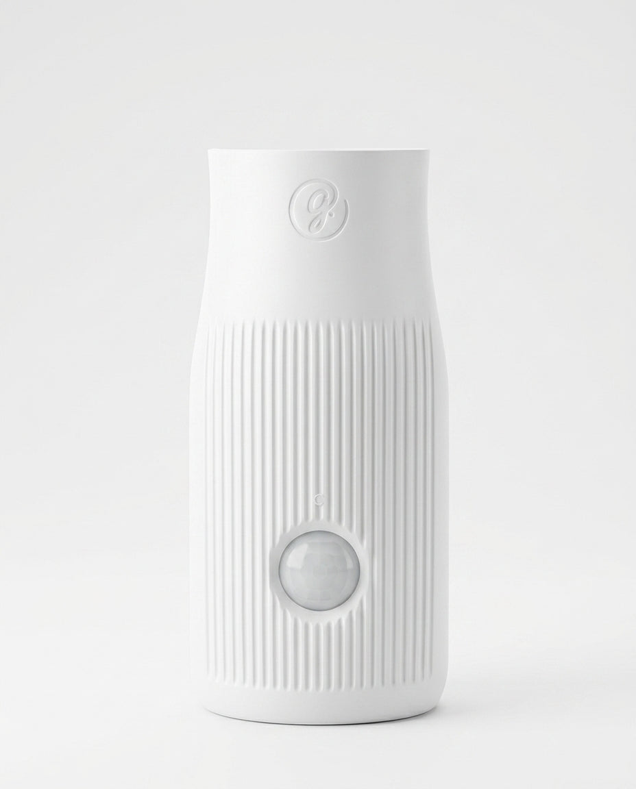 Glade Touch & Spray Starter Kit Diffusore Manuale Bagno 10ml Ricaricabile – Profumatore Parete Appoggio Anti-Odore