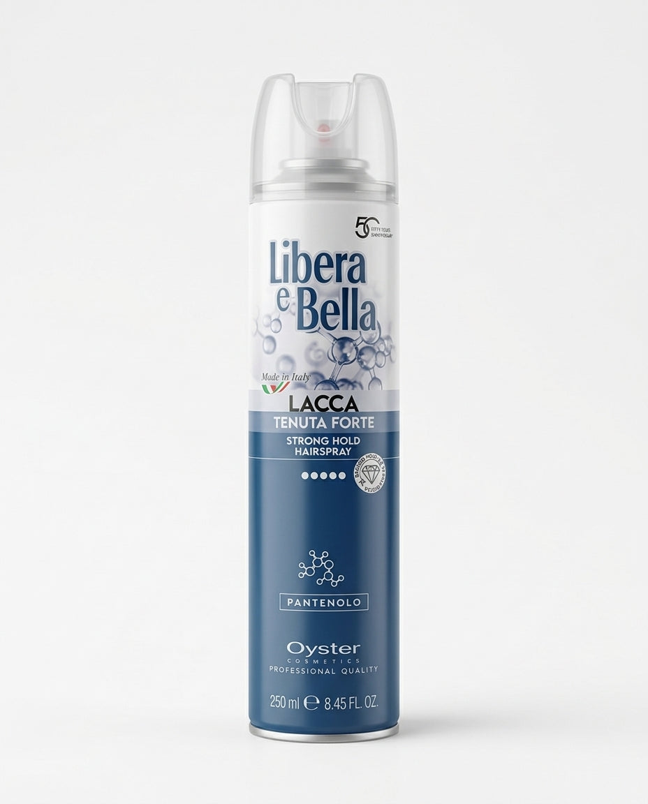Libera e Bella Lacca Tenuta Forte 250 ml Pantenolo – Spray Fissativo Extra Forte Anti-Umidità Made in Italy