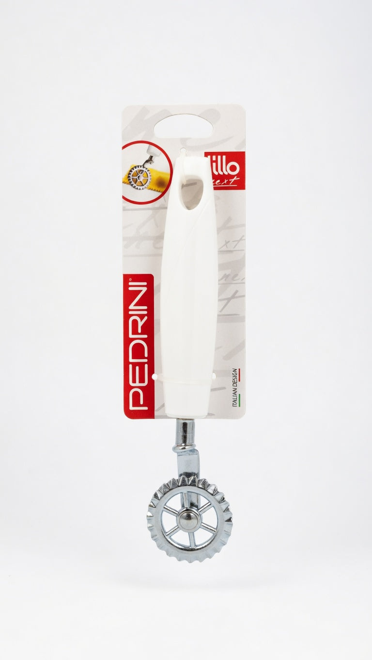 Pedrini Lillo Gadget Rotella Tagliapasta Art. 0010 – Lama in Acciaio Inox e Manico Ergonomico – Made in Italy