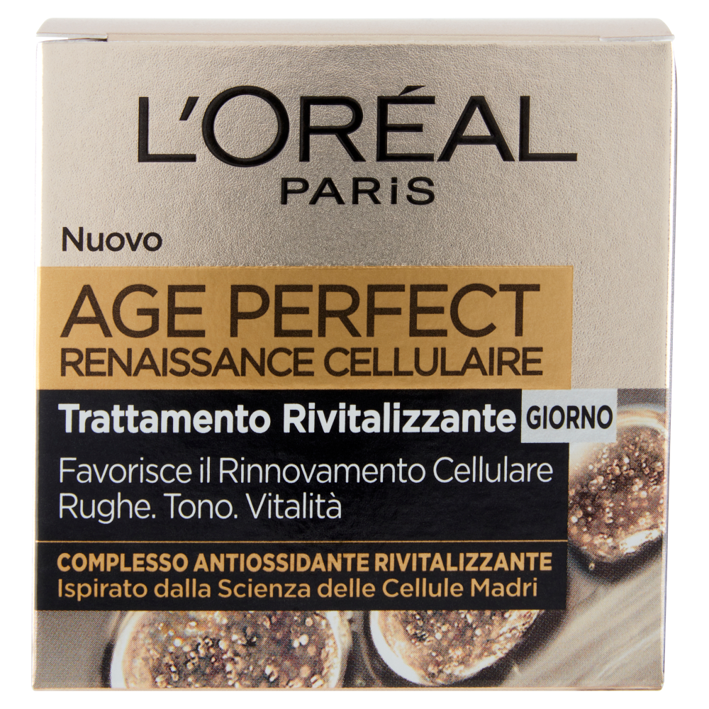 L'Oréal Paris Crema Giorno Age Perfect Renaissance Cellulaire 50ml - Anti-Rughe, Rinnovamento Cellulare, Complesso Antiossidante