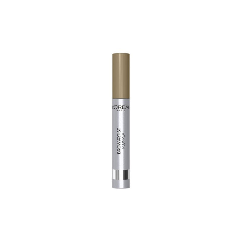L'Oréal Paris Brow Artist Plumper Mascara Sopracciglia 02 Blonde – Gel Volumizzante e Fissante con Mini Scovolino di Precisione