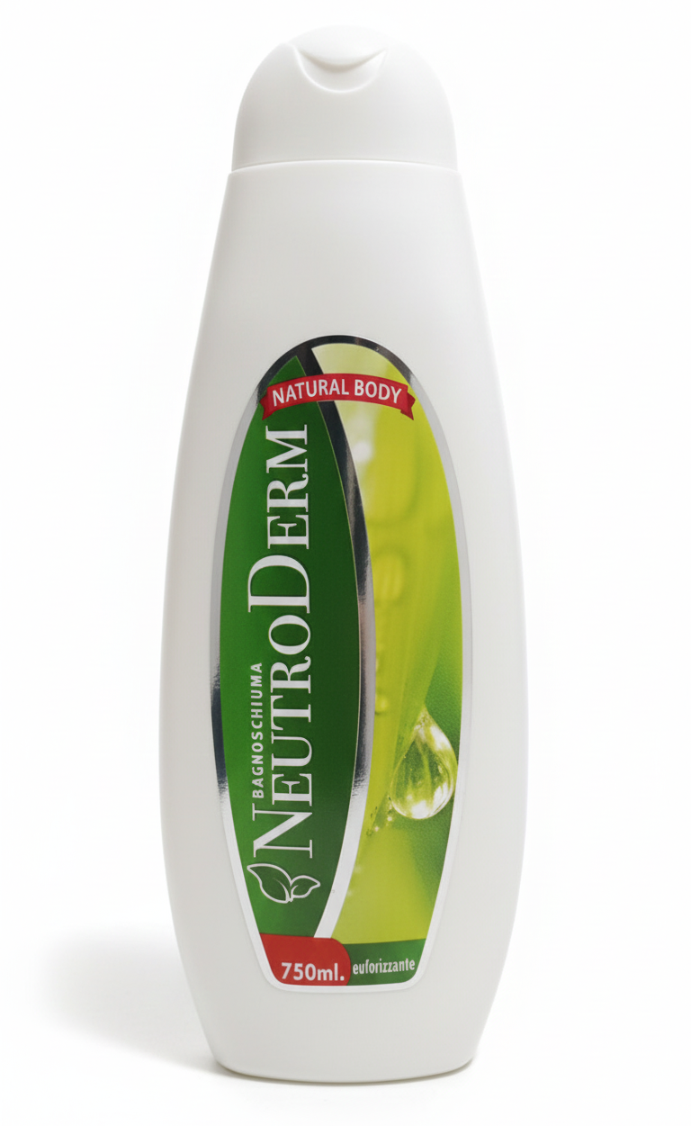 NeutroDerm Bagnoschiuma 750ml Maxi Formato Risparmio - 7 Fragranze