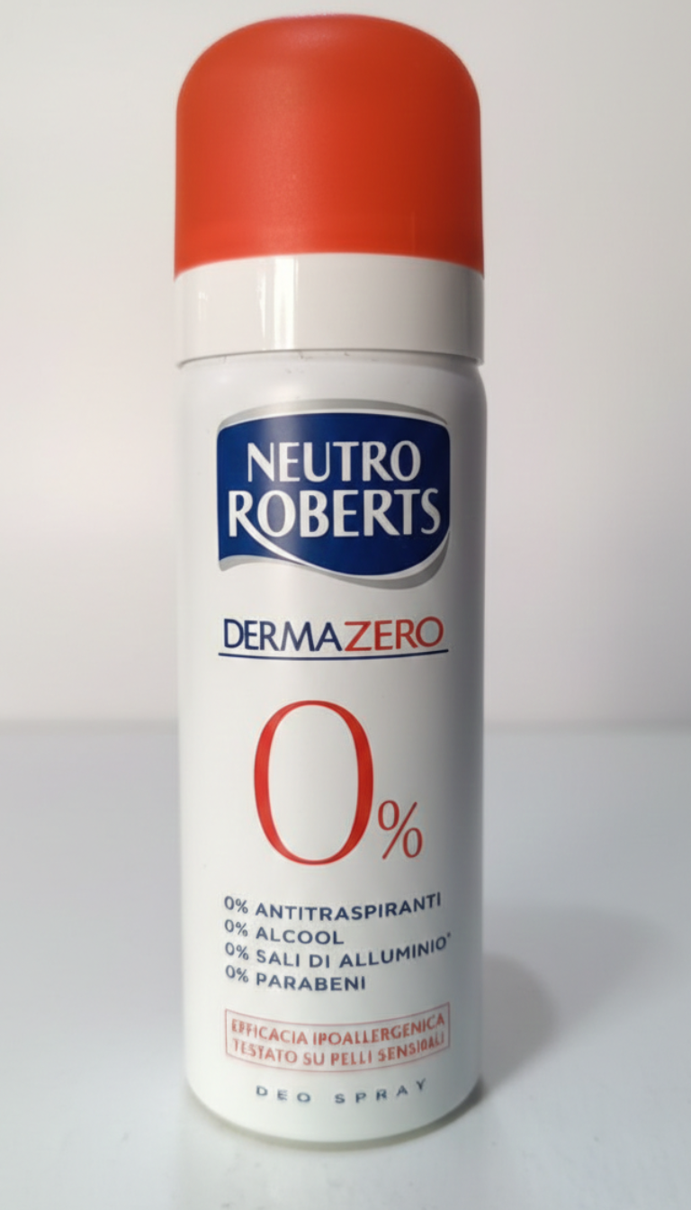 TITOLO LUNGO (H1 SEO) Neutro Roberts Deodorante Spray Dermazero 50ml – Ipoallergenico – Formato Viaggio Bagaglio a Mano