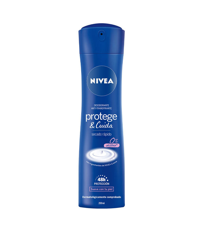 NIVEA Protect & Care Spray 150ml | Deodorante Anti-Traspirante 48h | Formula Delicata Senza Alcool | Idratazione Profonda