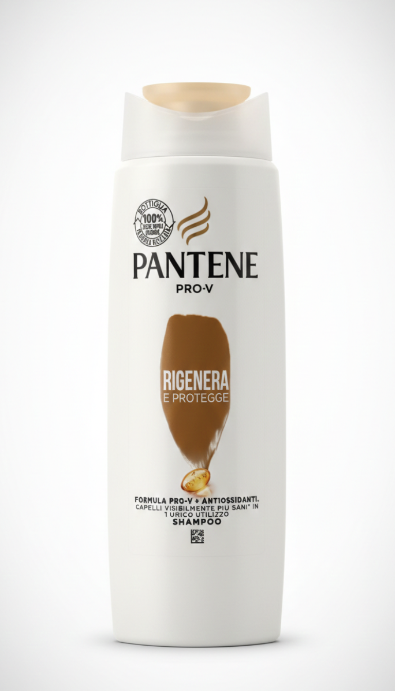 Pantene Pro-V Shampoo Rigenera e Protegge 225ml – Formula Potenziata con Antiossidanti