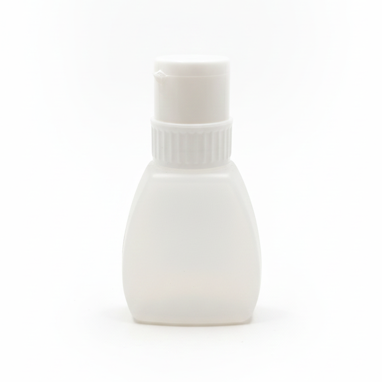 Newstar Porta Acetone con Dispenser Push-Down Erogazione a Pressione Riduzione Sprechi
