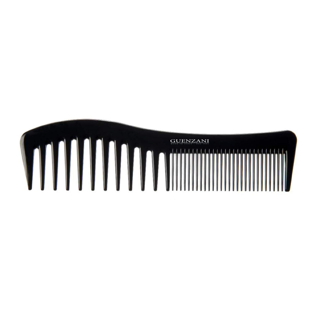 Guenzani n.430 Pettine Afro Fitto Professionale | Ideale per Ricci Stretti, Capelli Densi & Styling Afro | Strumento di Precisione per Acconciatori | Alta Resistenza
