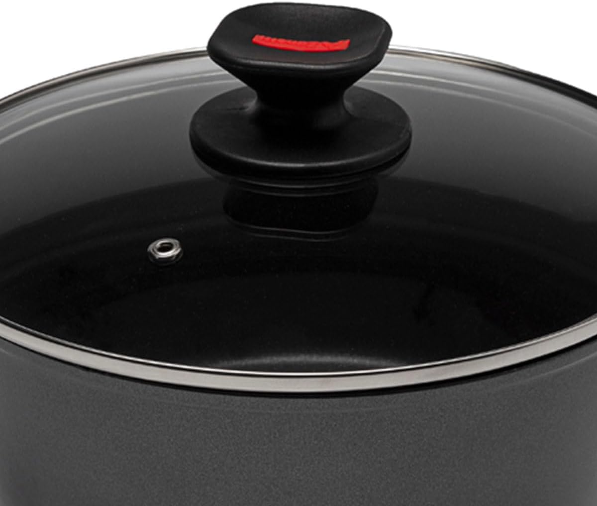 Zanetti Evolution Casseruola Antiaderente 20 cm | Alto Spessore 4 mm | Fondo Induzione & PFOA Free
