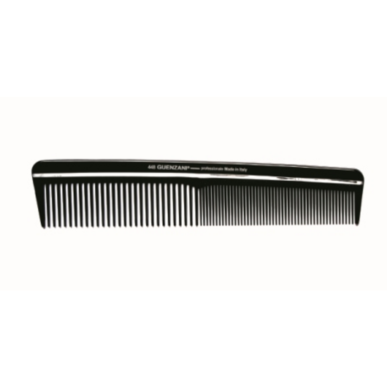 Guenzani 448 Nero Pettine Professionale Famiglia | Azione Districante e Anti-Statica | Strumento Polivalente per Styling e Cura Quotidiana | Qualità Professionale