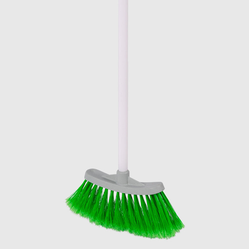 Briantina Scopino BIMBI Formato Mini (65 cm) | Setole Piumate in PVC | Manico di 65 cm Adatto ai Bambini | Disponibile in 4 Colori Vivaci