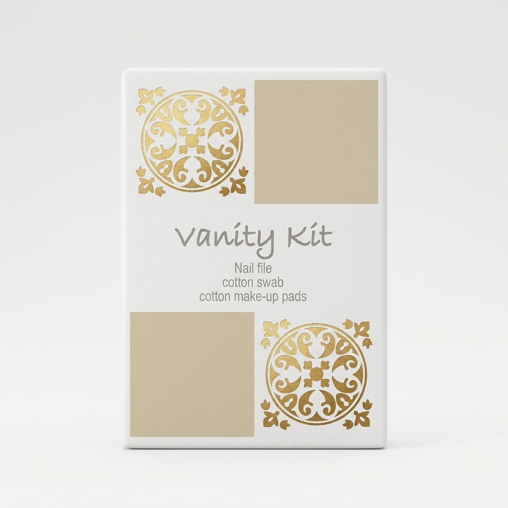 Vanity Kit Monouso B&B Hotel Cotone e Cartoncino – Set Igiene Bagno Strutture Ricettive
