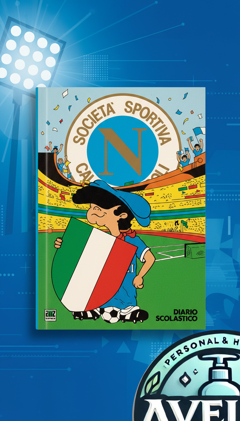 Diario Scolastico SSC Napoli 1987 (1° Scudetto) – Un Tesoro Originale per i Veri Tifosi