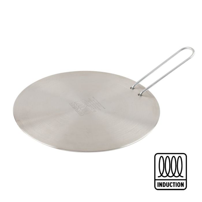 ILSA Adattatore per Piano a Induzione e Diffusore di Calore Ø 16 cm Inox – Soluzione Universale per Pentole e Caffettiere