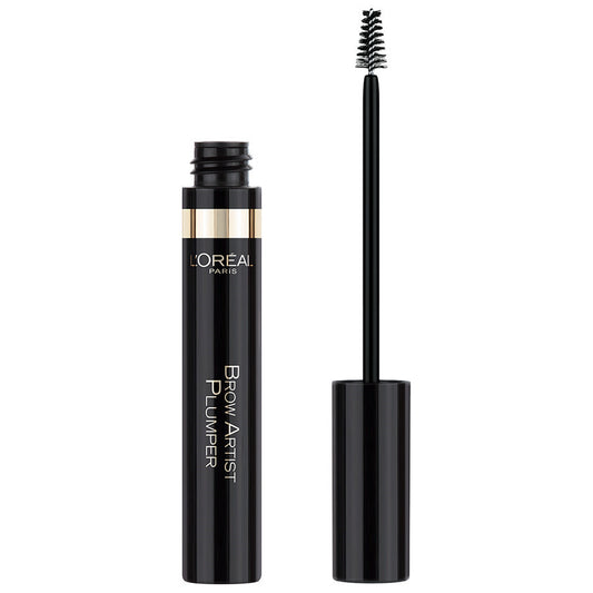 L'Oréal Paris Brow Artist Plumper Mascara Sopracciglia 05 Trasparente – Gel Fissante e Modellante con Mini Scovolino di Precisione