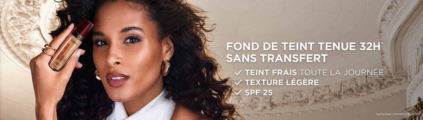L'Oréal Paris Infaillible 32H Fresh Wear Fondotinta Fluido Idratante con Vitamina C e SPF 25 – La Soluzione Coprente e Ultra-Traspirante a Lunga Tenuta Non-Stop