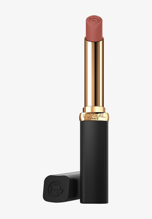L'Oréal Paris Color Riche Intense Volume Matte Slim Rossetto Matte – Colore Intenso High-Pigment, Effetto Plumping Volume & Comfort Idratazione 16H – Formula Slim di Precisione con Acido Ialuronico