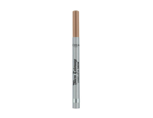 L'Oréal Paris UnbelievaBrow Micro Tatouage Pennarello Sopracciglia – Effetto Microblading Pelo per Pelo, Formula Lunga Tenuta 48H e Anti-Sbavature