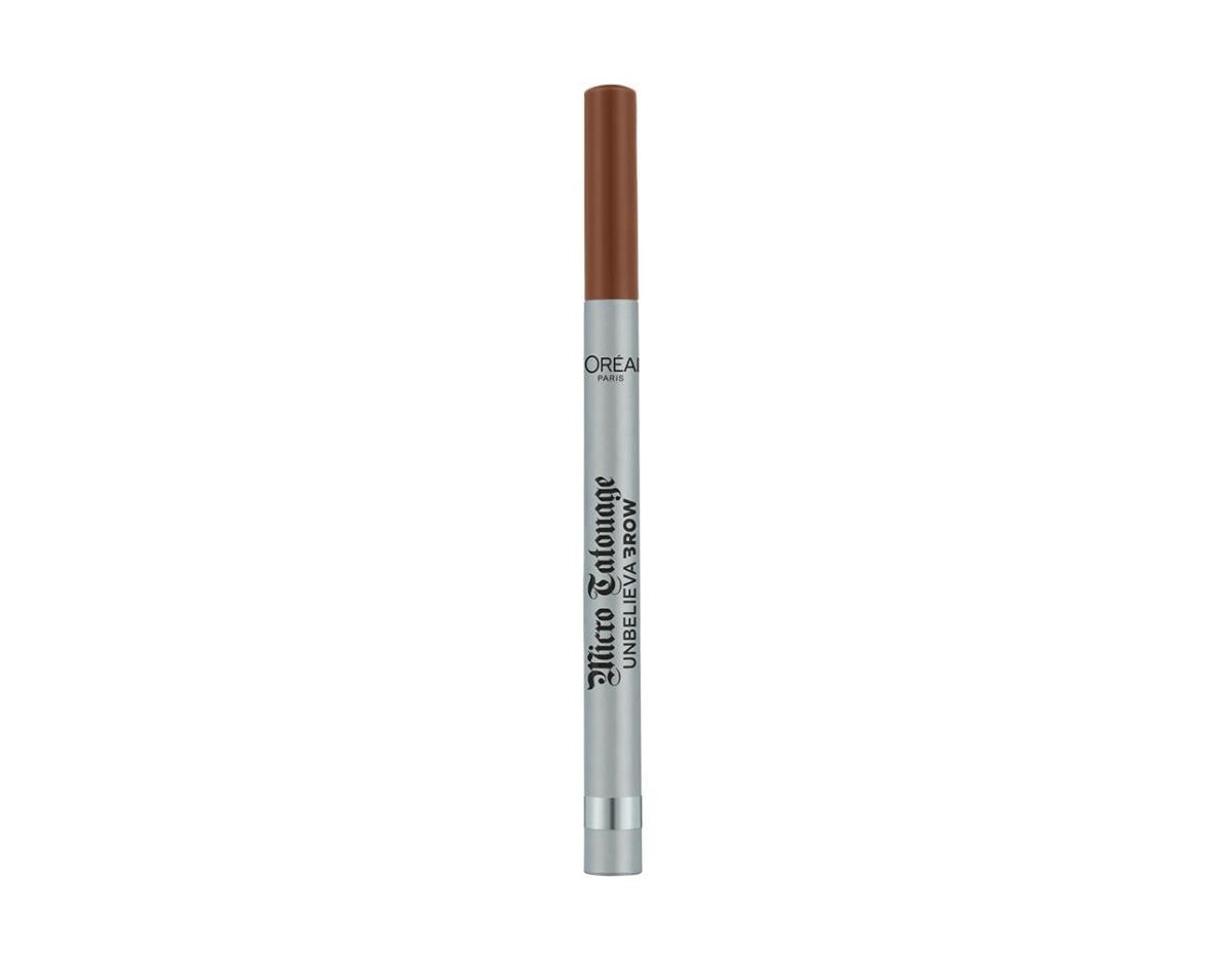 L'Oréal Paris UnbelievaBrow Micro Tatouage Pennarello Sopracciglia – Effetto Microblading Pelo per Pelo, Formula Lunga Tenuta 48H e Anti-Sbavature