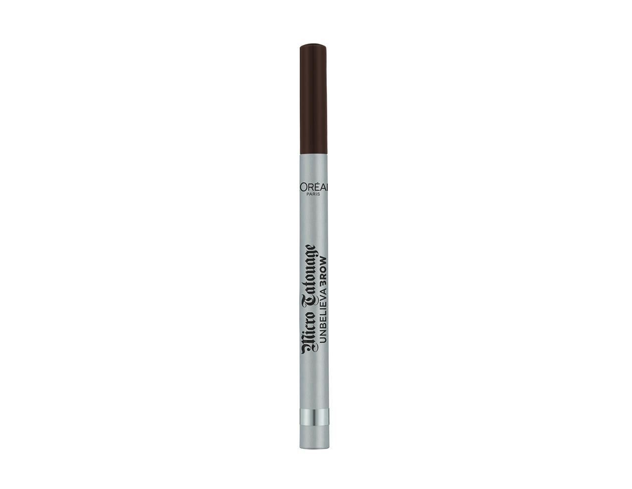 L'Oréal Paris UnbelievaBrow Micro Tatouage Pennarello Sopracciglia – Effetto Microblading Pelo per Pelo, Formula Lunga Tenuta 48H e Anti-Sbavature